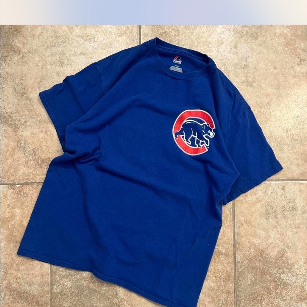 Kyle Schwarber Majestic Cubs SHIRSEY